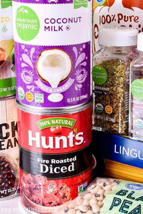 Pantry Staples Essentials For Cooking Easy Meals Hello Little Home