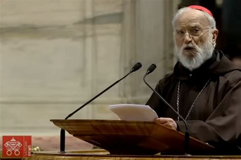 Passion du Seigneur Le cardinal Cantalamessa invite les chrétiens à