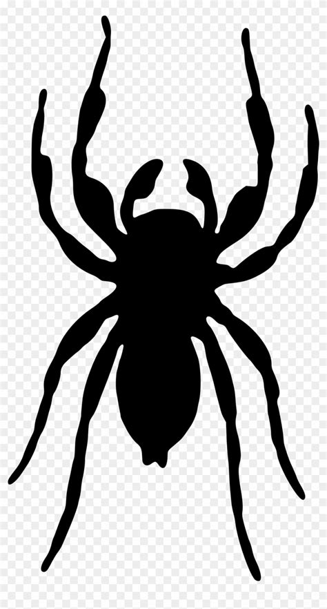 Spider Silhouette Svg