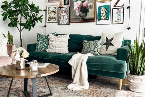 Emerald Green Sofa Decorating Ideas Baci Living Room