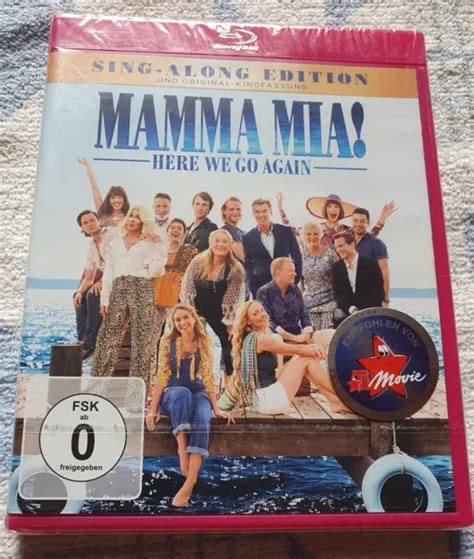 Mamma Mia Here We Go Again Blu Ray Neu Ovp Meryl Streep Eur 899