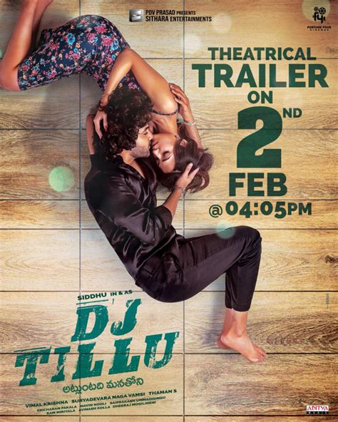 Dj Tillu To Dazzle With Trailer Treat