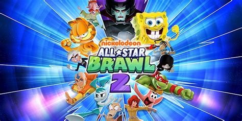 Nickelodeon All Star Brawl 2 Avatar Aang Ember Und Ren And Stimpy Im