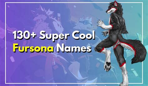 130+ Super Cool Fursona Names For Your New Furry Avatar