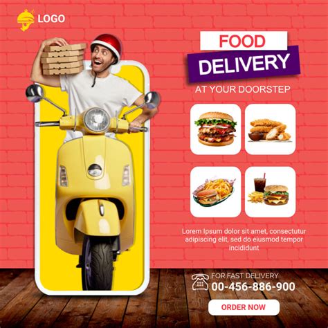 Copy Of Food Delivery Postermywall