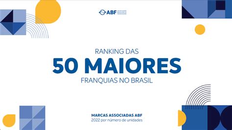 As 50 maiores franquias do Brasil Cacau Show na liderança Franquias