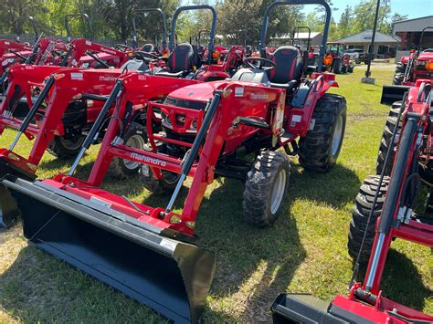 New 2024 Mahindra 1626 HST Tractors In Saucier MS MAH029863 Red