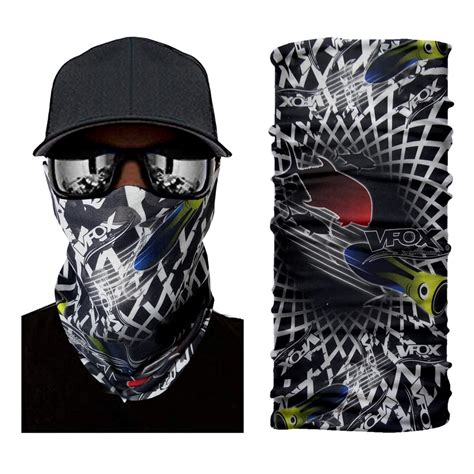 Bandana Balaclava Coolmax Proteção Pesca Ciclismo V Fox 08 Submarino