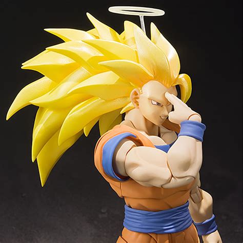 Bandai S H Figuarts Dragon Ball Z Super Saiyan 3 Son Goku Figure Orange