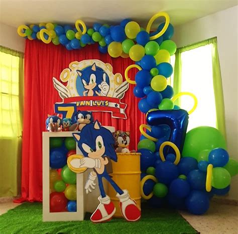 Sonic the Hedgehog Themed Birthday Party