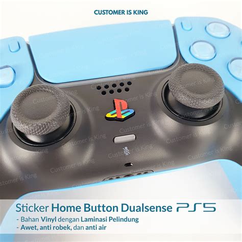 Home Button Dualsense Sticker PS5 Joystick Stick Playstation Logo | Shopee Malaysia