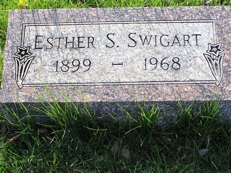 Esther S Seigel Swigart Find A Grave Memorial