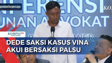 Saksi Kunci Kasus Vina Akui Diarahkan Iptu Rudiana Berikan Kesaksian