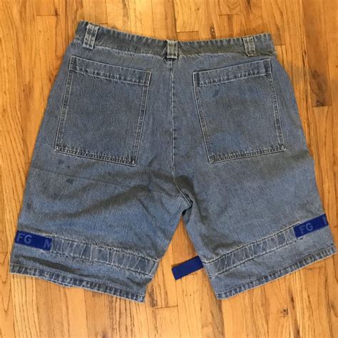 Marith Fran Ois Girbaud Men S Blue Shorts Depop