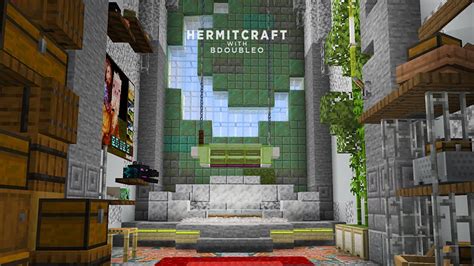 My Ultra Detailed Base Interior Hermitcraft S9 Youtube