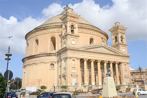 Church Of The Assumption Of Our Lady At Mosta Malta Editorial