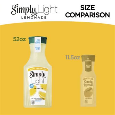 Simply Light Lemonade All Natural Non Gmo 52 Fl Oz Ralphs