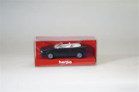 Herpa Audi Cabrio Schwarz Neuw Ovp Gearontologist