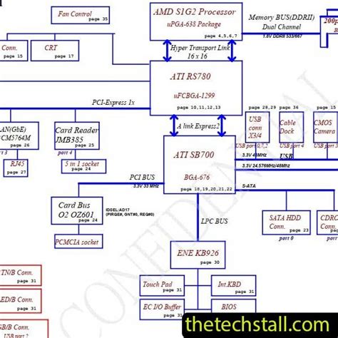 Acer Travelmate 4530 La 4182p Rev 2 0 Schematic Diagram