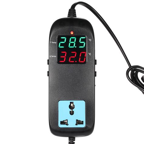 Electronic Thermostat Led Digital Display Breeding Temperature Controller Thermocouple