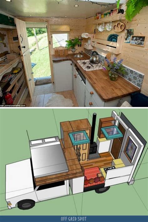 Box Van Conversion | Van conversion layout, Box van, Tiny house camper