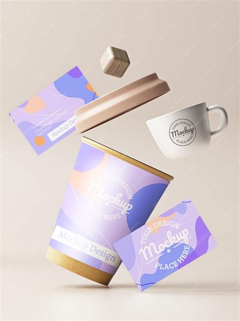 Premium Psd Plastic Cup Mockup