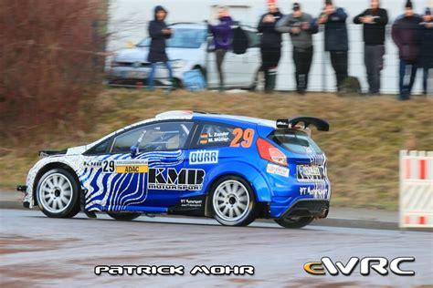 Zander Lars Müller Michelle Ford Fiesta R5 ADAC Rallye Erzgebirge