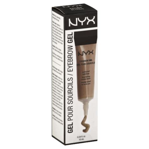 Nyx Professional Makeup Blonde Eyebrow Gel 34 Fl Oz Ralphs