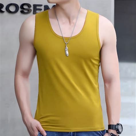 Jual Singlet Pria Cotton Combed Polos Kaos Singlet Pria Dewasa Kaos