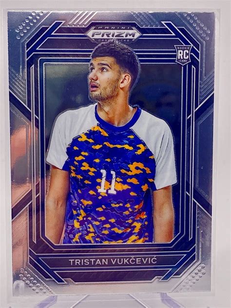 Panini Prizm Draft Picks Tristan Vukcecic Ncaa Ebay