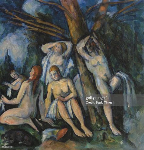 The Large Bathers Paul Cezanne 1895Ð1906 Oil On Canvas Note