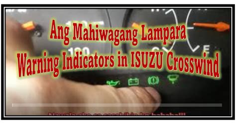 Isuzu Warning Light Symbols Infoupdate Org