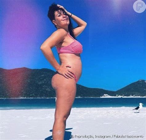 Fabiula Nascimento Mostra Barriga De Gravidez E Encanta Famosos