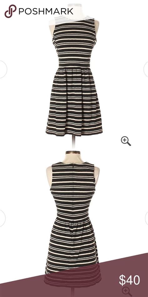 J Crew Striped Dress Size Xs Striped Dress Career Dress Clothes