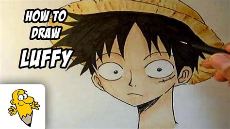 How To Draw Luffy [one Piece] Drawing Tutorial Youtube