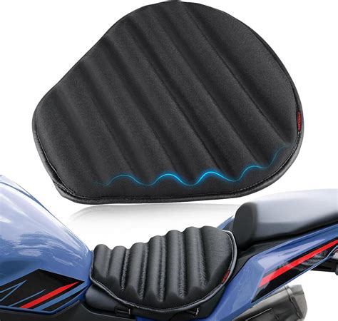 Amazon Skyjdm Wavy Motorcycle Seat Cushion Large D Honeycomb