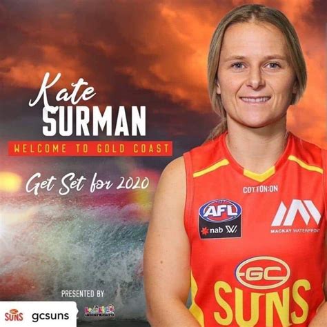 Kate Surman Has Been Signed To The Gc Suns Aflw For 2020 Maroochydore