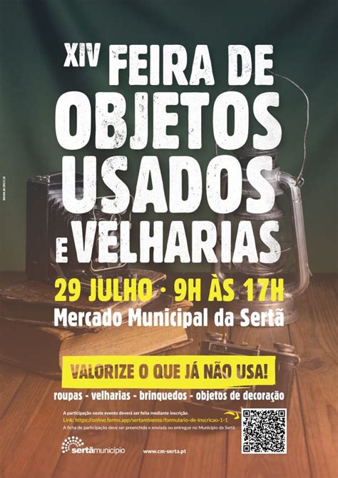 Sert Munic Pio Promove Xiv Feira De Objetos Usados E Velharias