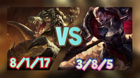 Renekton Wild Rift Vs Darius Top Lane Wild Rift Renekton Build And