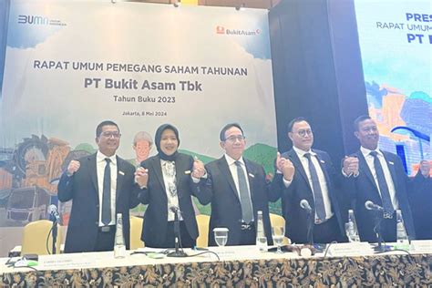 Bukit Asam PTBA Sudah Bagikan Dividen Rp 4 58 Triliun Kumparan