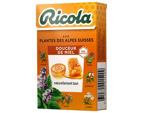 B 20 Etuis Ricola Douceur De Miel Ricola PCP Petite Confiserie De