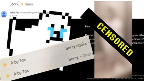 Toby Fox S Official Apology Letter Undertale Deltarune Newsletter