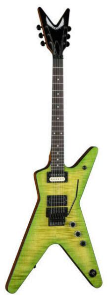 Dean Db Ds Ml Dimebag Darrell Electric Guitar Green For Sale Online Ebay