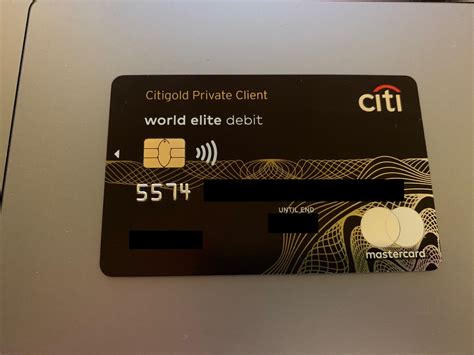 Citibank Gold Debit Card