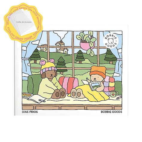 Bobbie Goods Dias Frios Pintado - Livro de Colorir Oficial Bobbie Goods: Dias Frios (Fall Winter) - Os ...