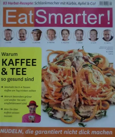 EAT SMARTER 5 2023 Magazin für moderne Ernährung September Oktober