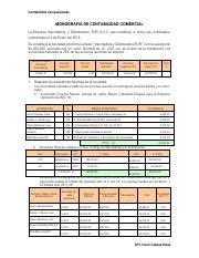 Monografia De Aplicacion En Excel Pdf Contabilidad Computarizada