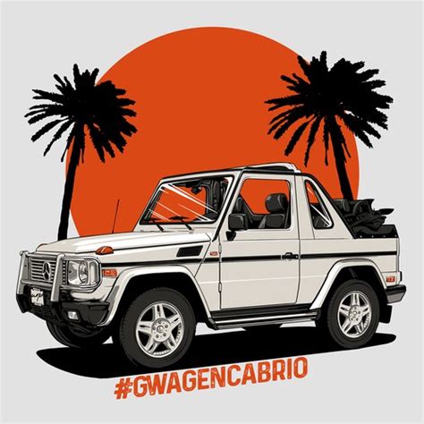 Designs Mercedes Gwagen Cabrio T Shirt T Shirt Contest