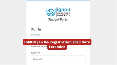 Ignou Re Registration Last Date For January Session Extended Again