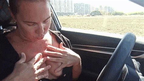 Big Tits Bounce When I Cant Start My Car And Pedal Press 2 Horny And